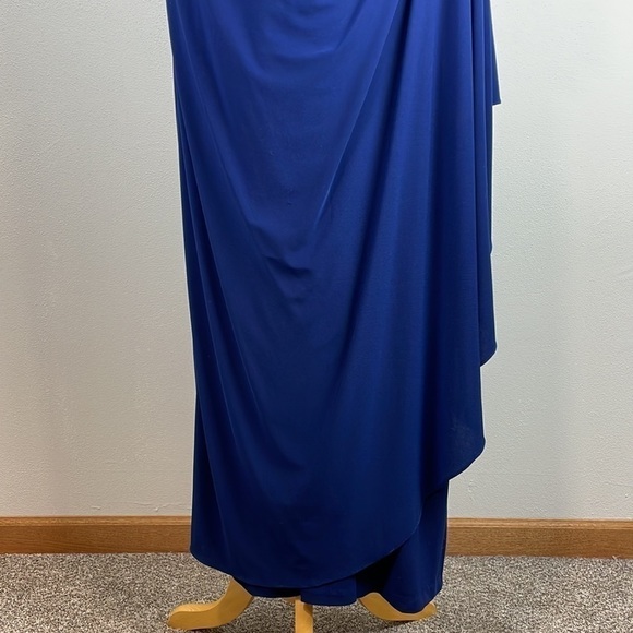 ALEX Evenings Jeweled Cuff Column Formal Gown - Picture 6 of 15